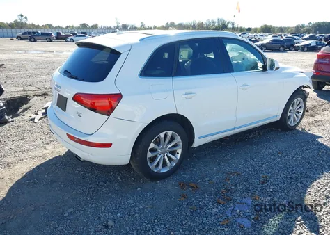 2013 Audi Q5 2.0T Premium from USA, damaged, VIN WA1LFAFP9DA020876